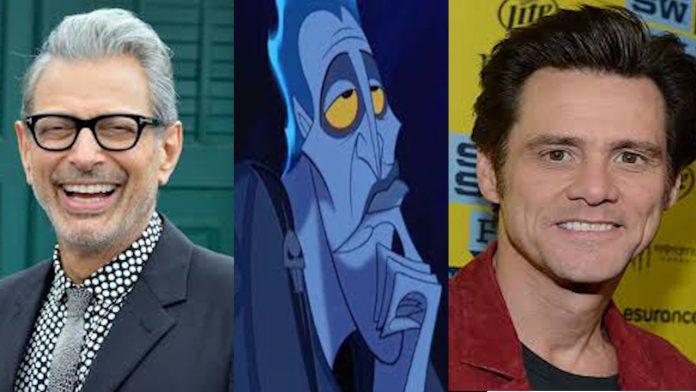 Hercules, Ade, Jim Carrey, Jeff Goldblum