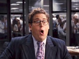 Jonah hill, the wolf of wall street