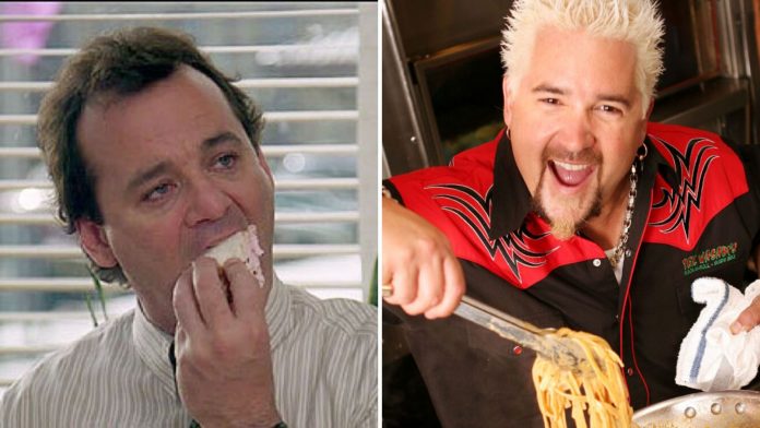 Bill Murray e Guy Fieri