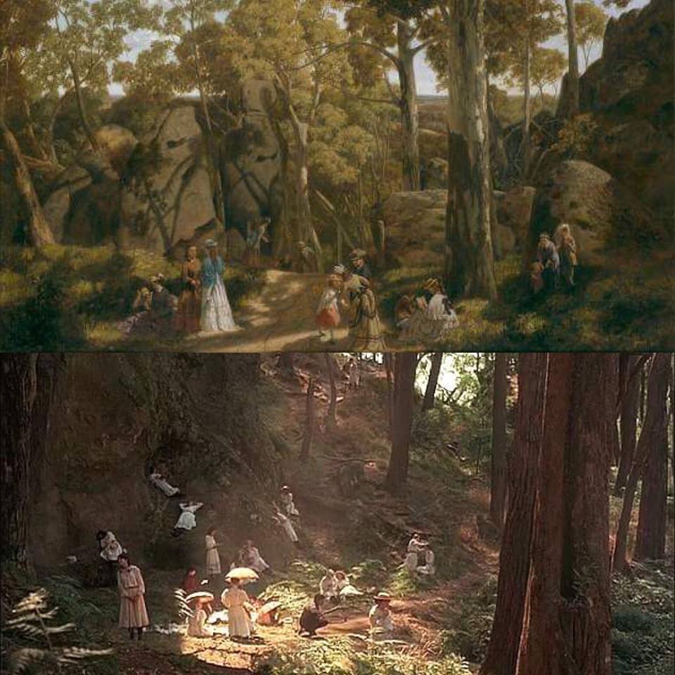 Picnic ad Hanging Rock 