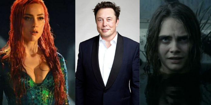 Amber Heard, Elon Musk, Cara delevingne
