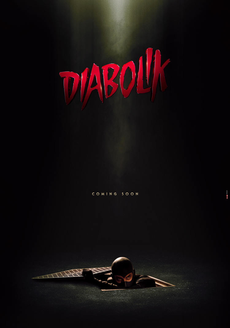 Diabolik, Manetti bros, Luca marinelli, poster