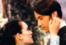 Keanu Reeves e Winona Ryder in Dracula