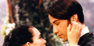 Keanu Reeves e Winona Ryder in Dracula