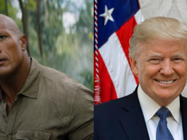 The Rock, Trump