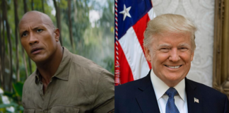 The Rock, Trump