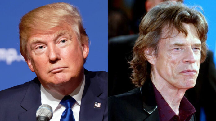 donald trump rolling stones mick jagger you cant always get what you want