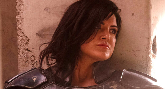 Gina Carano in The Mandalorian