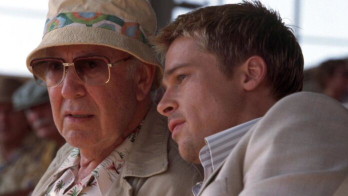 Carl Reiner e Brad Pitt