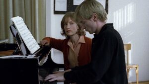 la pianista, isabelle huppert