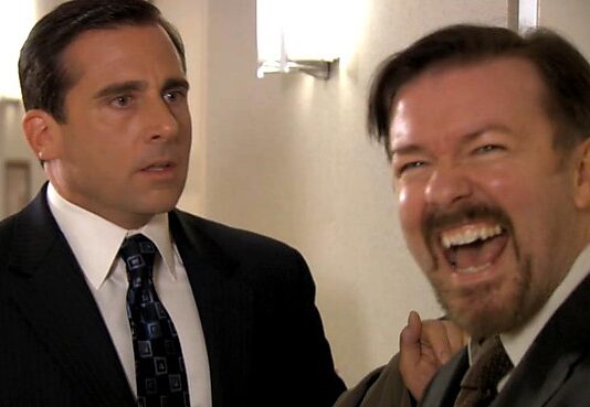 The Office Ricky Gervais Steve Carell