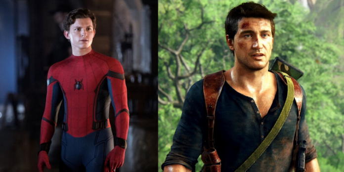 tom holland, uncharted