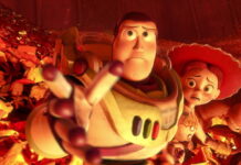 Toy story, giocattoli immortali, scena fuoco