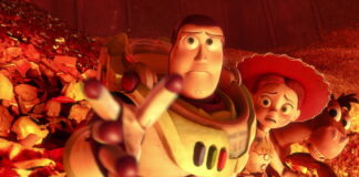 Toy story, giocattoli immortali, scena fuoco