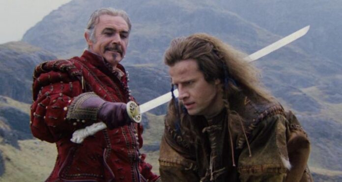 highlander, sean connery, cristopher lambert