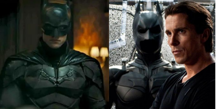 the batman, bale, pattinson