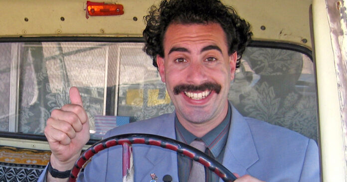 Sacha Baron Cohen in Borat 2