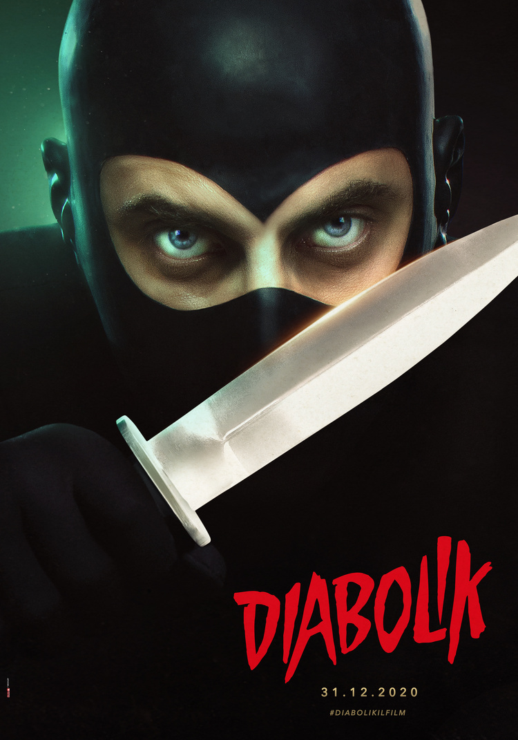 Luca Marinelli, Diabolik, Character Poster