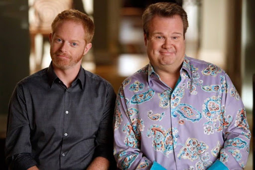 Eric Stonestreet (Cameron Tuker) e Jesse Tyler Ferguson (Mitchell Pritchett) - Modern Family