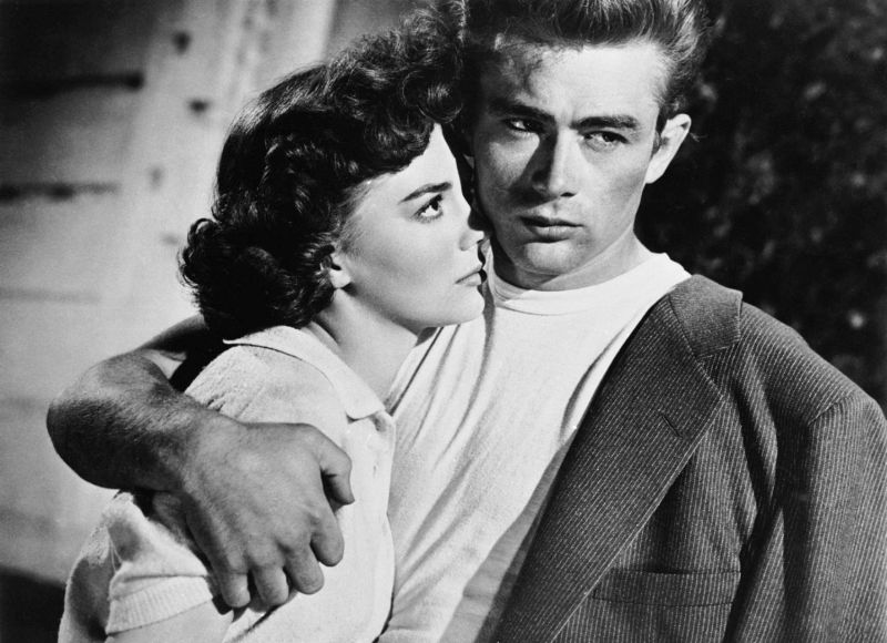 Natalie Wood in Giovetù bruciata con James Dean