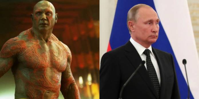 dave bautistia, vladimir putin