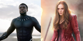 elizabeth olsen, black panterh, scarlett witch