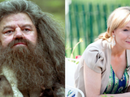 robbie coltrane, hagrid, j.k. rowling