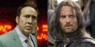 Il Signore degli Anelli, aragorn, nicolas cage