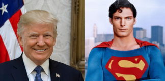 donald trump, superman