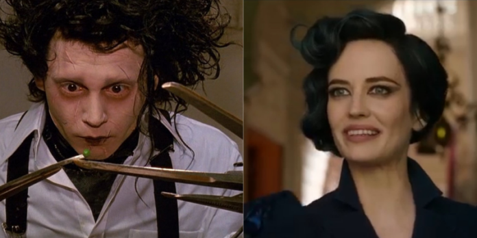 la famiglia addams, johnny depp, eva green