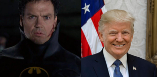 michael keaton, trump