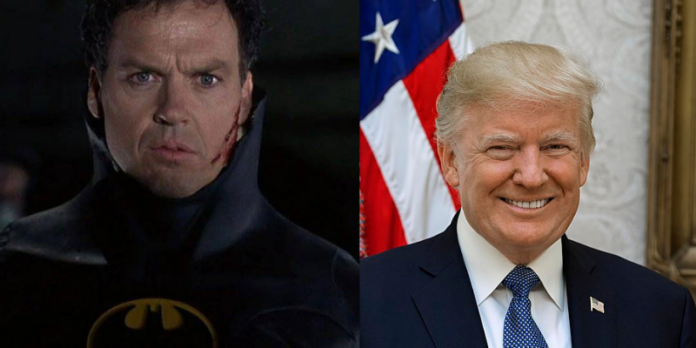 michael keaton, trump