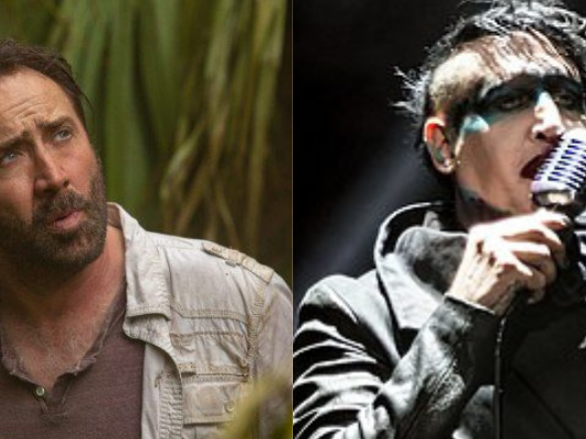 nicolas cage, marilyn manson