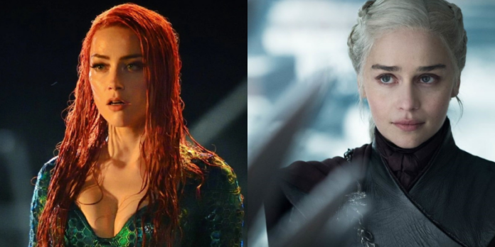 aquaman amber heard emilia clarke