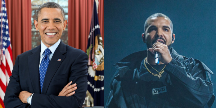 barack obama, drake