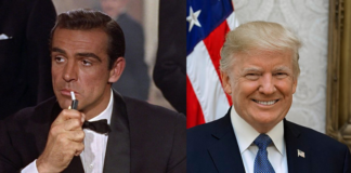 donald trump, james bond