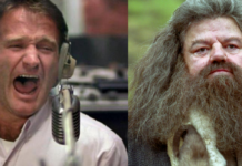 harry potter, robin williams, hagrid