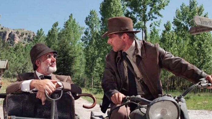 indiana jones, sean connery, harrison ford