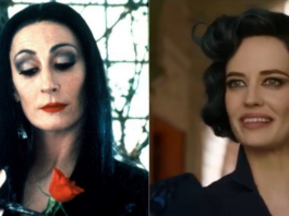 la famiglia addams, eva green, morticia