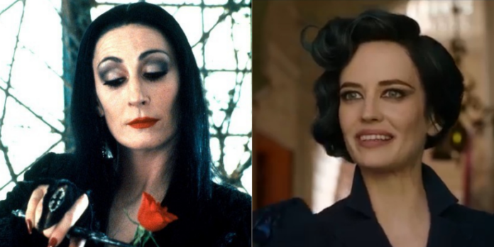 la famiglia addams, eva green, morticia