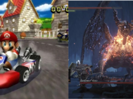 mario kart, dark souls
