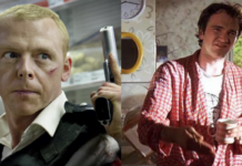 simon pegg, quentin tarantino