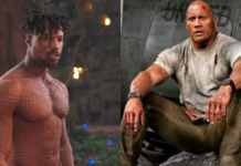 the rock, michael b jordan