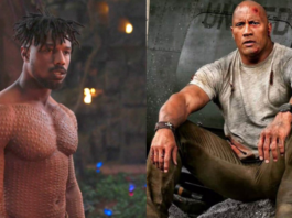 the rock, michael b jordan