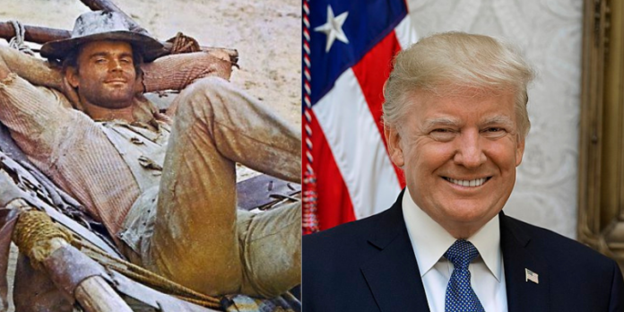 terence hill, donald trump