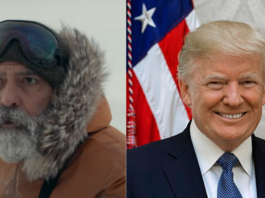 george clooney, donald trump