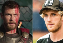 logan paul, chris hemsworth