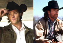 walker, texas ranger, chuck norris, jared padalecki