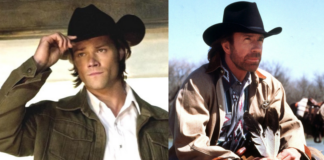 walker, texas ranger, chuck norris, jared padalecki