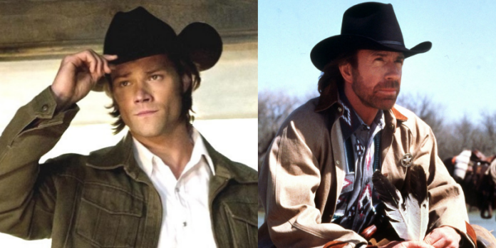 walker, texas ranger, chuck norris, jared padalecki